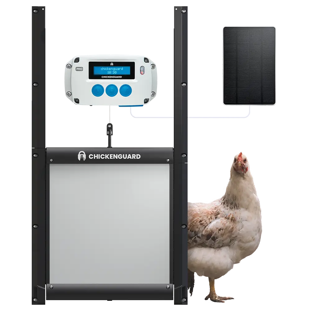ChickenGuard-pro-door-kit-solar-autoamtic-chicken-coop-door-opener